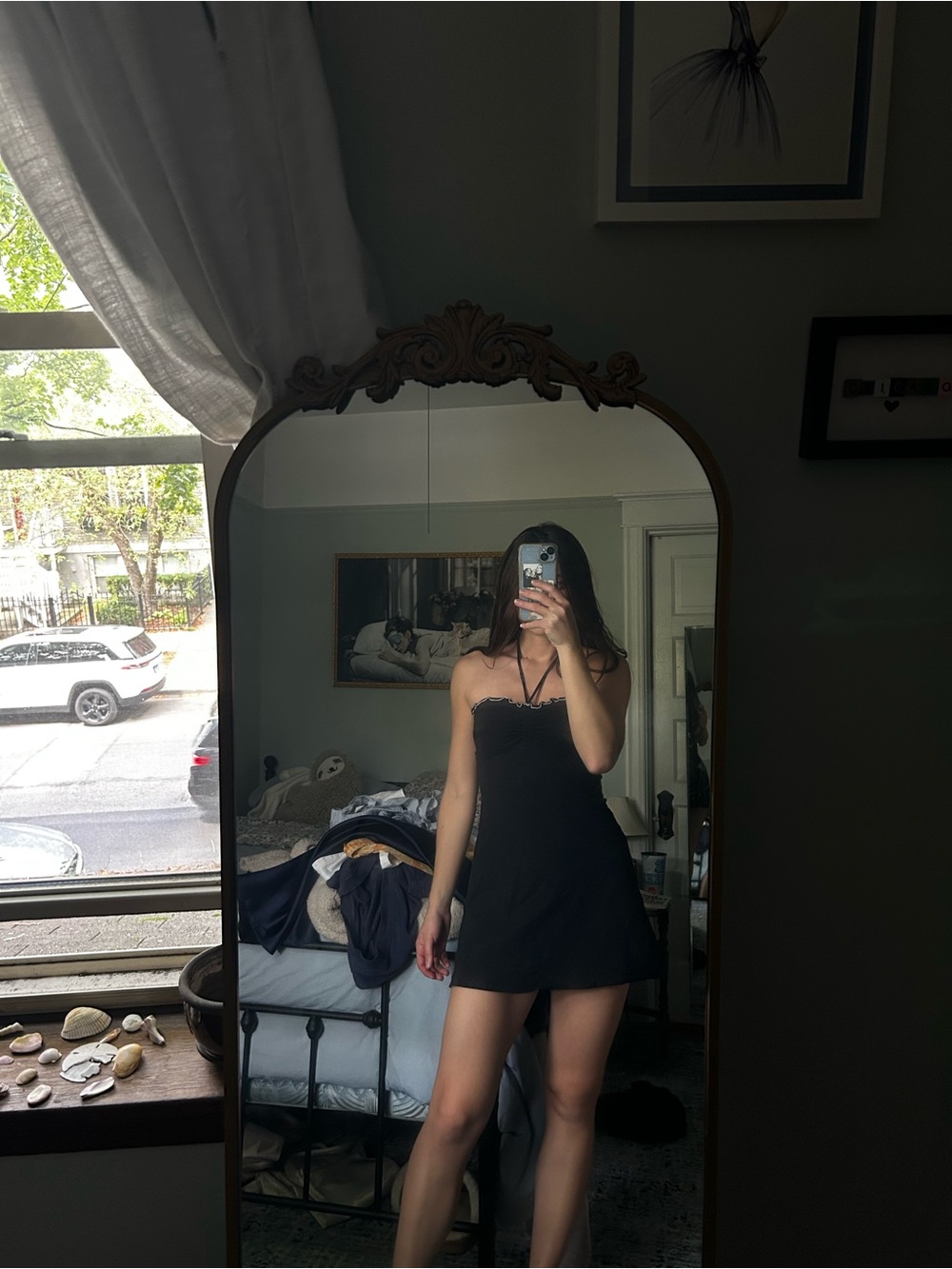 Forever 21 | Dresses | Forever 2 Black Halter Mini Dress
